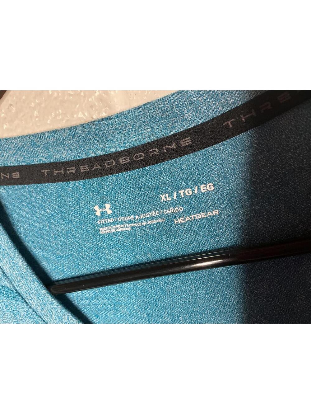 Under Armour Men’s Threadborne 3/4 Sleeve Athletic Shirt - Picture 2 of 4